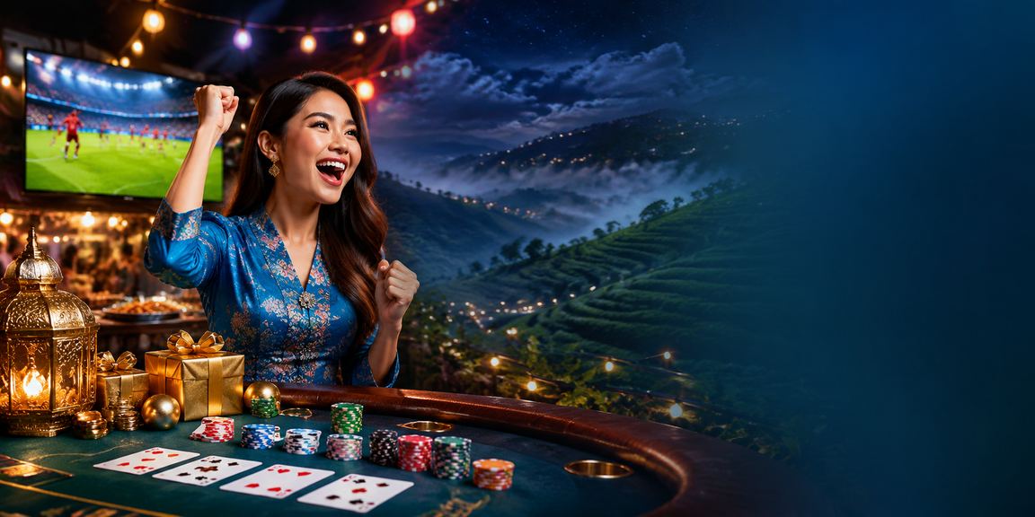 Permainan baccarat online Malaysia dengan pakaian tradisional baju kurung